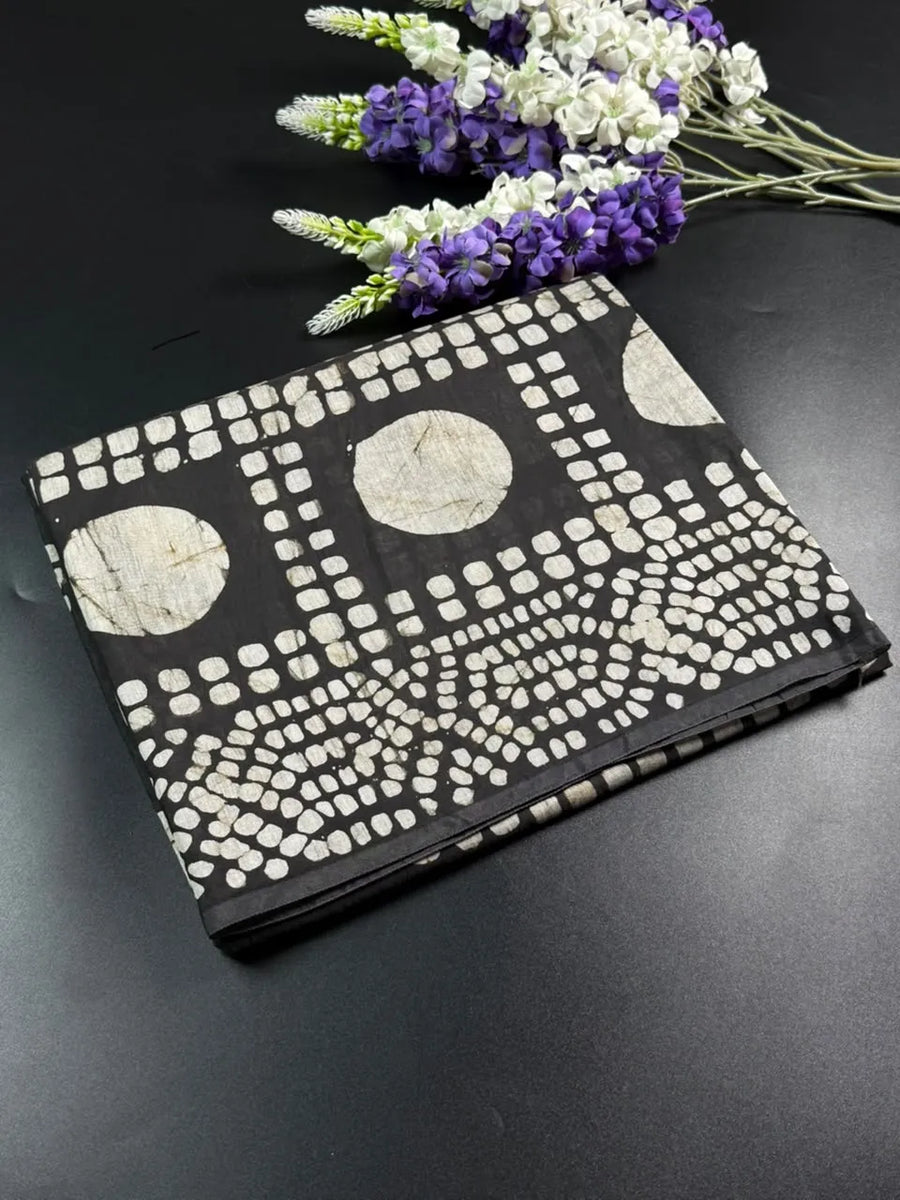 Semi Malai Cotton Silk Saree
