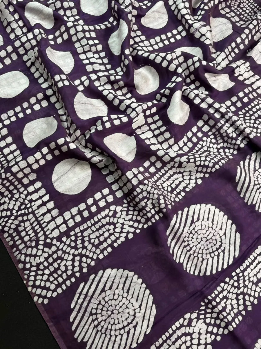 Semi Malai Cotton Silk Saree