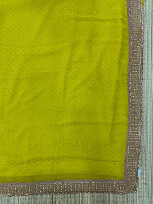 Chiffon banarasi saree