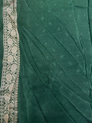 Pure Viscose Bandhani Banarasi Silk Saree