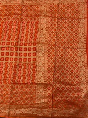 Pure Viscose Bandhani Banarasi Silk Saree