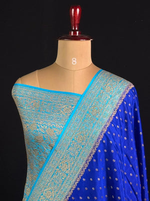 Pure Banarasi Crepe Saree