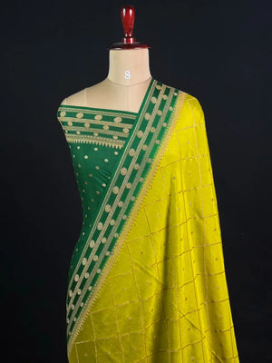 Pure Banarasi Crepe Saree