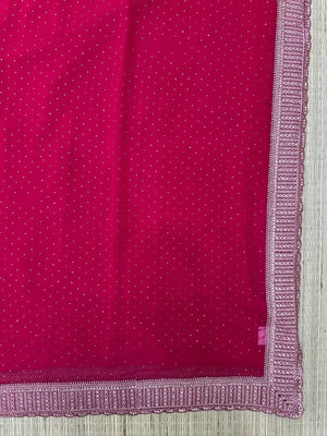 Chiffon banarasi saree