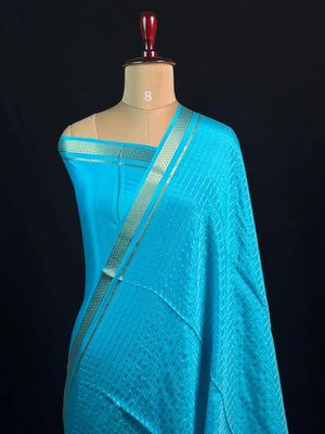 Everyday Royalty – Pure Mysore Silk Self Checks