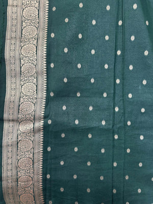 Semi banarasi saree