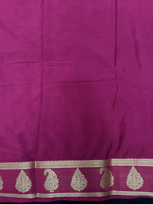 Semi Crepe Silk Saree-Aakruthi