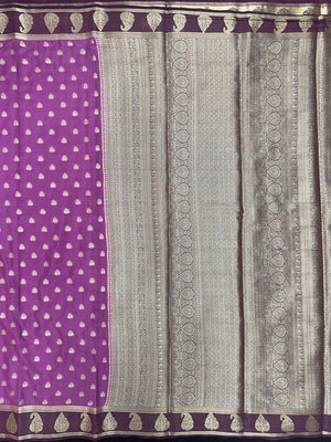 Semi Crepe Silk Saree-Aakruthi