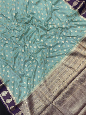 Semi Crepe Silk Saree-Aakruthi