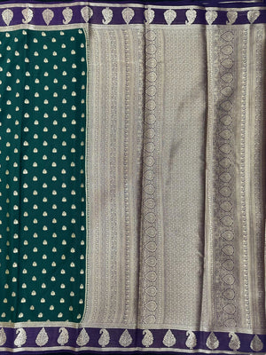 Semi Crepe AakruthiSilk Saree-