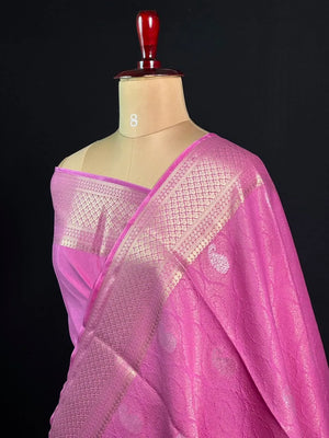 Binny Crepe Saree – Crape Delight-ART BROCKET