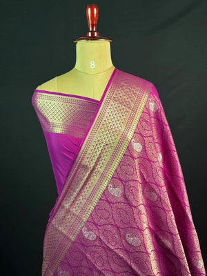 Binny Crepe Saree – Crape Delight-ART BROCKET