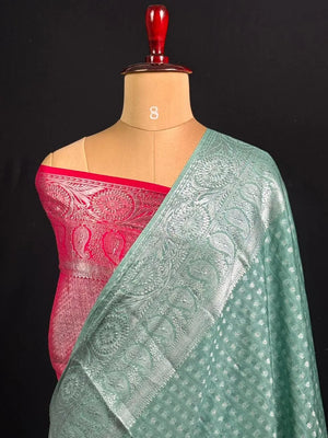 Modern Georgette Art Silk Saree