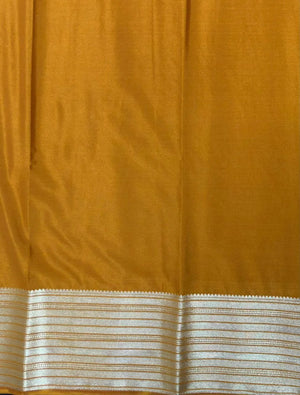 Premium Semi Mysore Crepe Saree – A Touch of Silk Sophistication (Aaruthi)