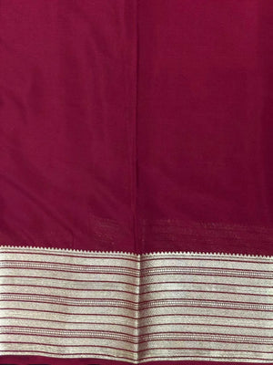 Premium Semi Mysore Crepe Saree – A Touch of Silk Sophistication (Aaruthi)