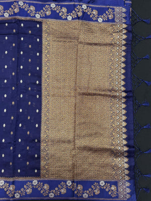 Classic Raw Mango Silk Saree – Perfect Blend of Style & Tradition (Aarzoo Viscose)