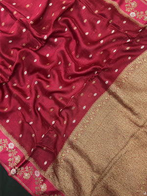Classic Raw Mango Silk Saree – Perfect Blend of Style & Tradition (Aarzoo Viscose)