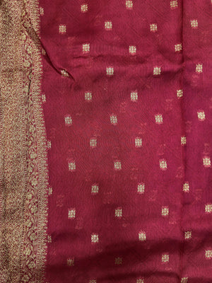 Classic Raw Mango Silk Saree – Perfect Blend of Style & Tradition (Aarzoo Viscose)