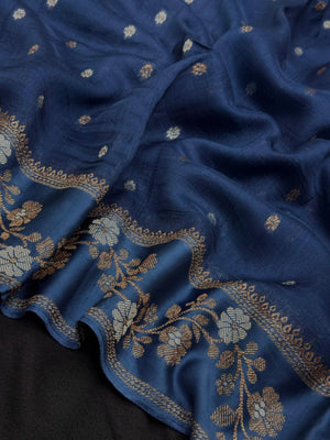 Classic Raw Mango Silk Saree – Perfect Blend of Style & Tradition (Aarzoo Viscose)