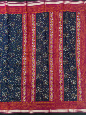 Semi Cotton Silk Saree with Subtle Shine & Comfort (Air Dot)