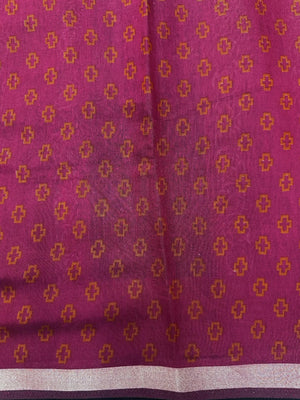 Semi Cotton Silk Saree with Subtle Shine & Comfort (Air Dot)
