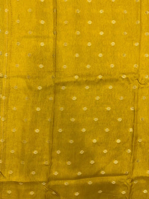 Radiant Charm in Semi Mysore Crepe Silk Saree (Akhoba Print)