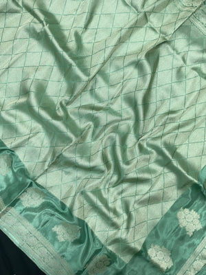 Elegant Raw Mango Silk Saree with Rich Texture (Alfi Buta)