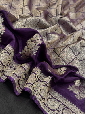 Elegant Raw Mango Silk Saree with Rich Texture (Alfi Buta)