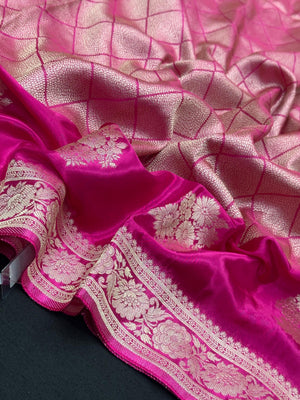 Elegant Raw Mango Silk Saree with Rich Texture (Alfi Buta)