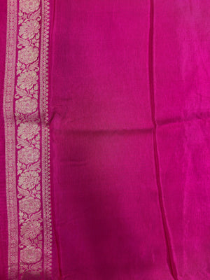 Elegant Raw Mango Silk Saree with Rich Texture (Alfi Buta)