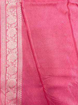 Elegant Raw Mango Silk Saree with Rich Texture (Alfi Buta)