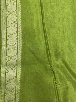 Elegant Raw Mango Silk Saree with Rich Texture (Alfi Buta)