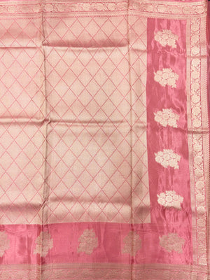 Elegant Raw Mango Silk Saree with Rich Texture (Alfi Buta)