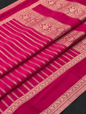 Timeless Georgette Charm-Pure Viscose Crepe