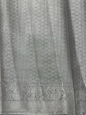 Graceful Flowing Georgette Saree-(Anjali Jaal)