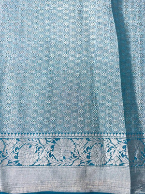 Graceful Flowing Georgette Saree-(Anjali Jaal)