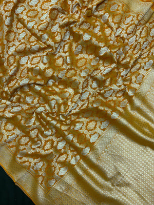 Classic Semi Georgette Silk Saree for All Occasions (Annapoorni Banarasi)