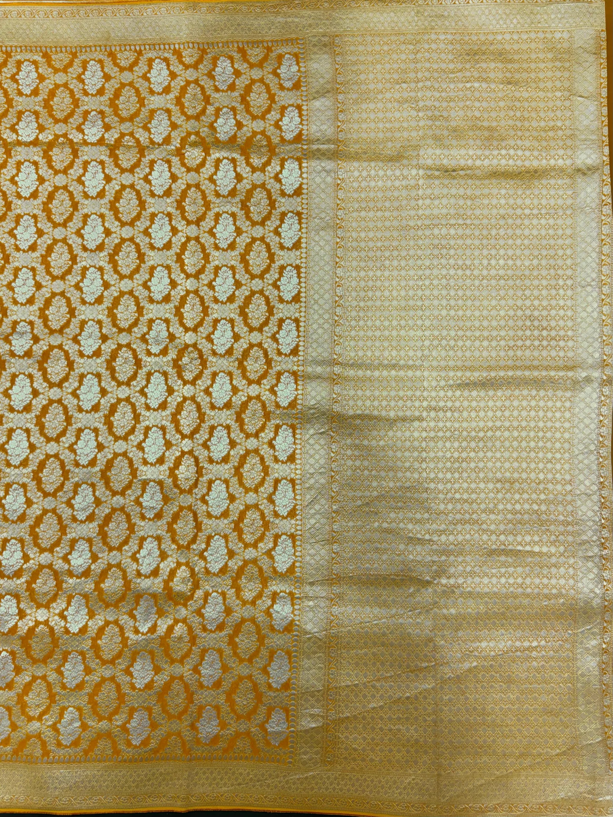 Classic Semi Georgette Silk Saree for All Occasions (Annapoorni Banarasi)