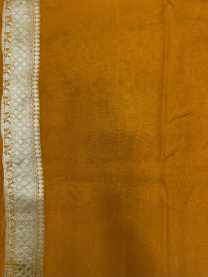 Classic Semi Georgette Silk Saree for All Occasions (Annapoorni Banarasi)