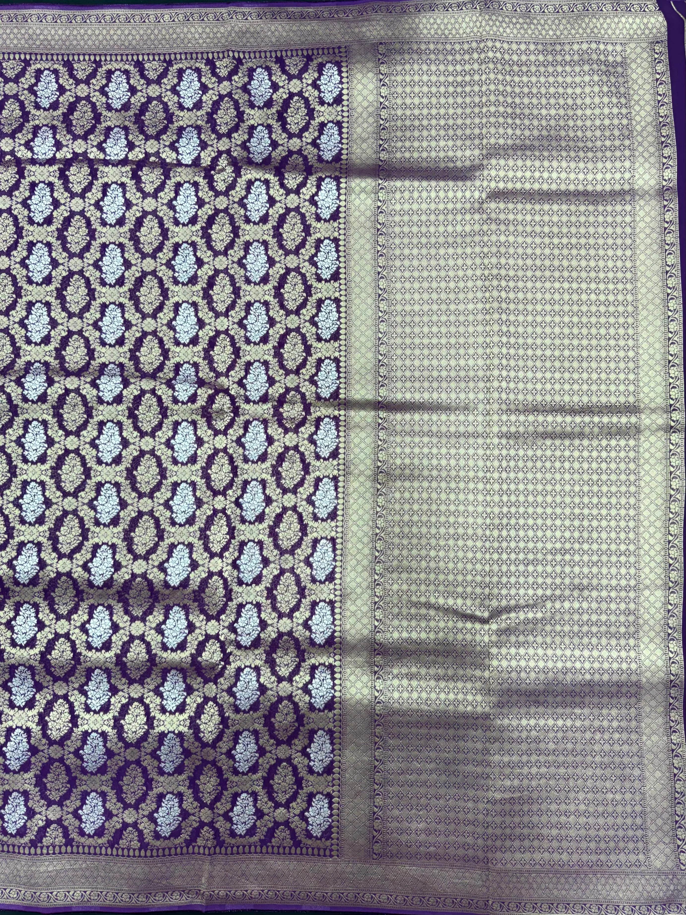 Classic Semi Georgette Silk Saree for All Occasions (Annapoorni Banarasi)