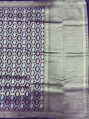 Classic Semi Georgette Silk Saree for All Occasions (Annapoorni Banarasi)