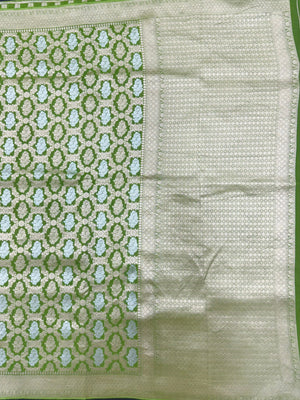 Classic Semi Georgette Silk Saree for All Occasions (Annapoorni Banarasi)