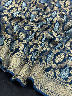 Classic Semi Georgette Silk Saree for All Occasions (Annapoorni Banarasi)