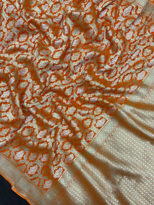 Classic Semi Georgette Silk Saree for All Occasions (Annapoorni Banarasi)