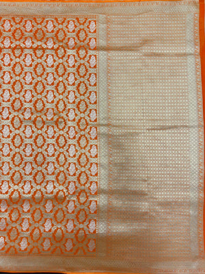Classic Semi Georgette Silk Saree for All Occasions (Annapoorni Banarasi)