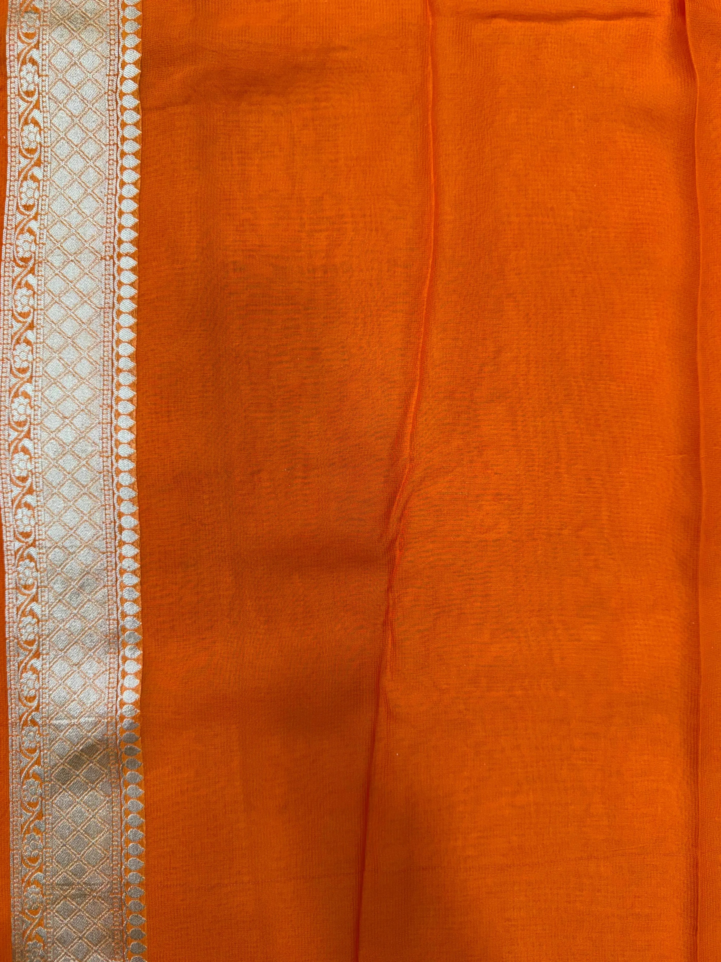 Classic Semi Georgette Silk Saree for All Occasions (Annapoorni Banarasi)