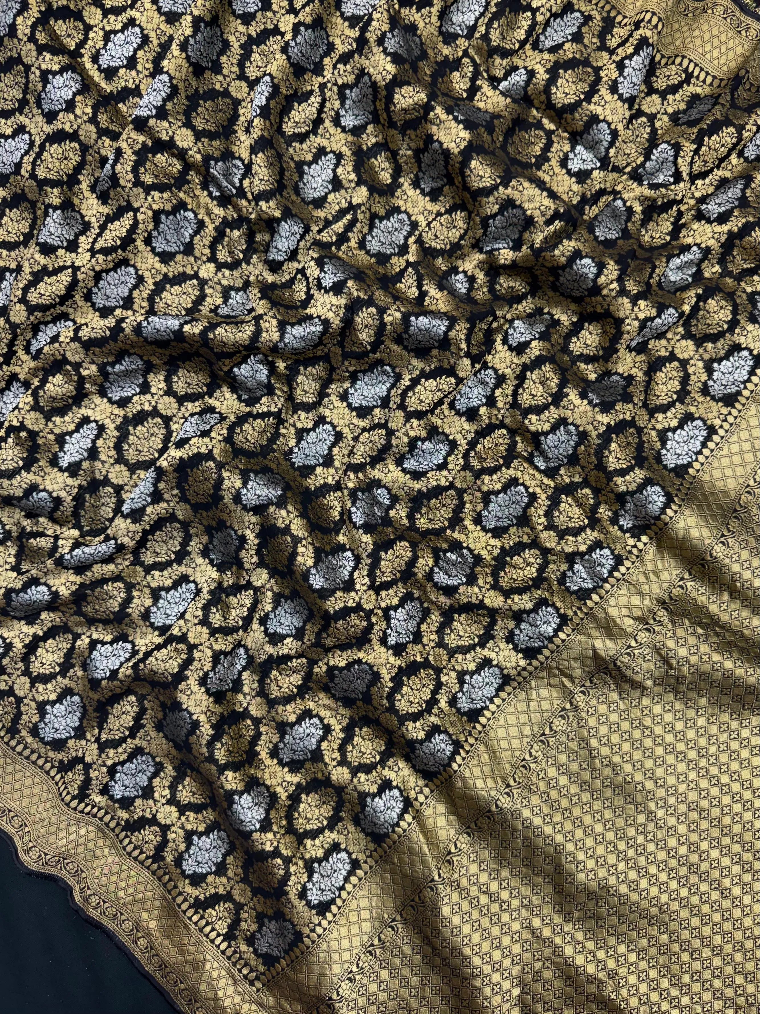 Classic Semi Georgette Silk Saree for All Occasions (Annapoorni Banarasi)