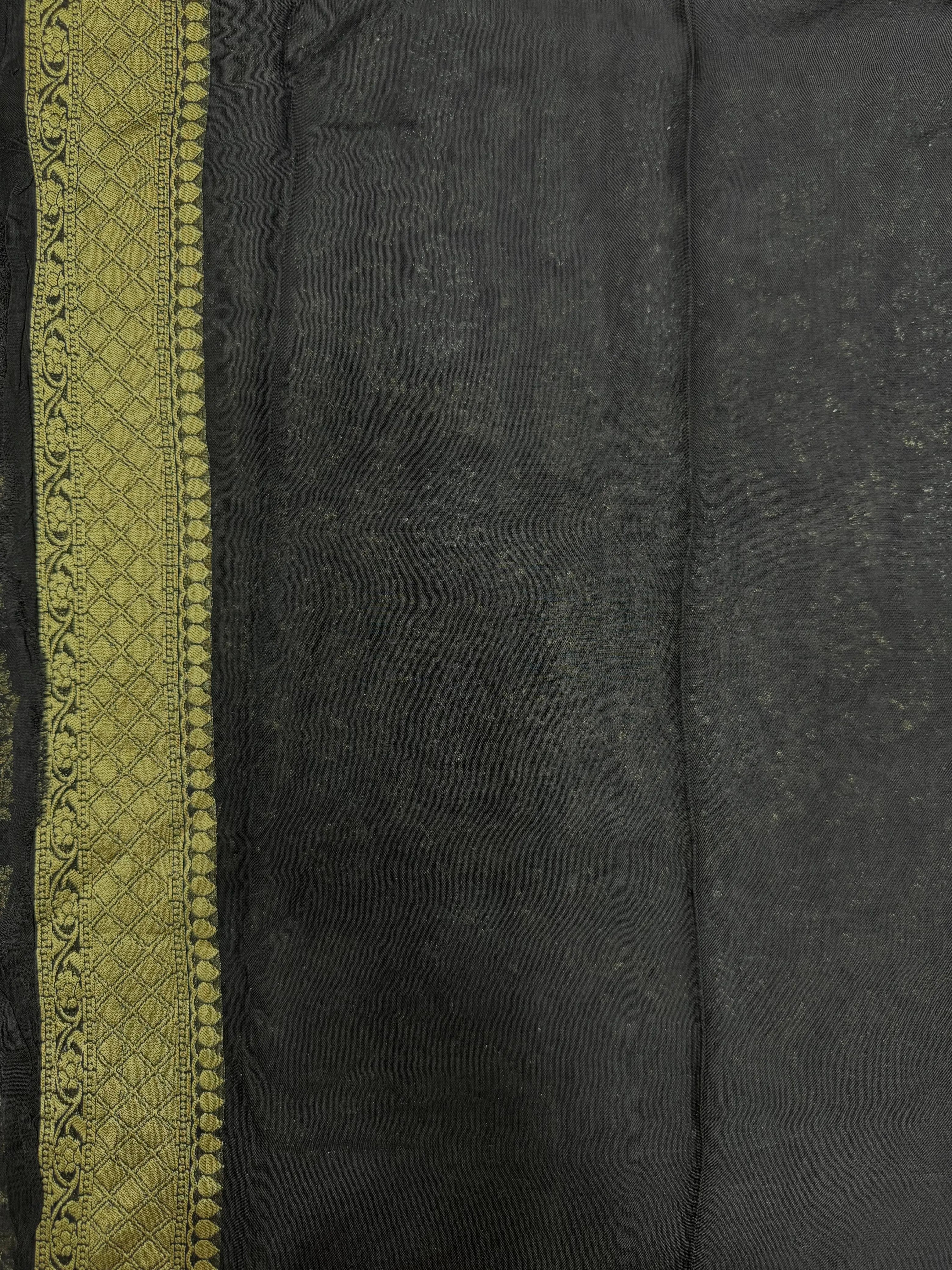 Classic Semi Georgette Silk Saree for All Occasions (Annapoorni Banarasi)