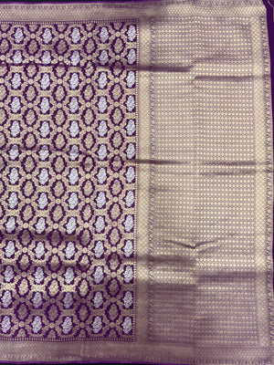 Classic Semi Georgette Silk Saree for All Occasions (Annapoorni Banarasi)