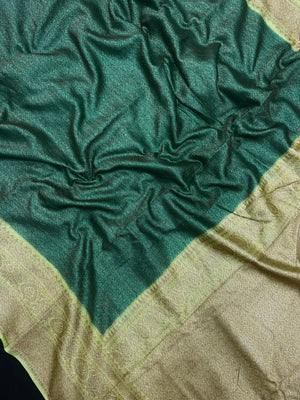 Classic Jute Silk Saree with Rich Texture & Shine (Antique Aangan)